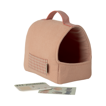 Kæledyrstaske lille koralfarvet - Maileg L: 19