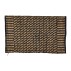 Tæppe / måtte læder brun/sort - Ib Laursen 60x90