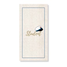 Servietter m/ blå studenterhue - Speedtsberg 16 stk.