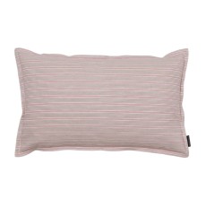 Pudebetræk natur m/ svage røde striber - Speedtsberg 35x55