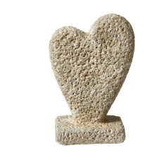 Hjerte på fod cement - Speedtsberg H:12