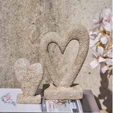 Hjerte på fod cement - Speedtsberg H:20