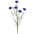 Kornblomst buket blå, kunstig - Barbara H:66 cm