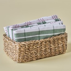 Servietkurv "Naba" aflang søgræs - Nicolas Vahé L: 22