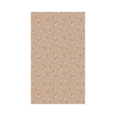 Gavepapir "Michette" gammel rosa m/ blomster - Maileg 10 mtr.