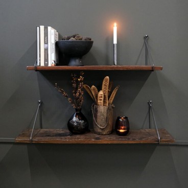 Hylde UNIKA m/ metalbeslag "Adel" - Trademark Living - L: 90 cm