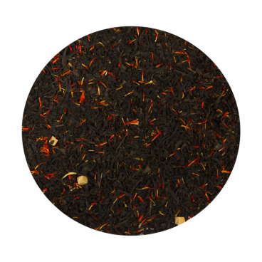 Sort te m/ cremet toffeesmag - Te & kaffe specialisten - 100 g