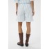 Shorts  "ZalindaSZ" m/ lyseblå & hvide striber - Saint Tropez