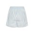 Shorts  "ZalindaSZ" m/ lyseblå & hvide striber - Saint Tropez
