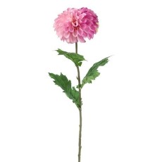 Dahlia lilla, kunstig - Barbara H:75 cm