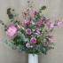 Skabiose rosa, kunstig - Barbara H:75 cm