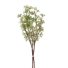 Grene m/ bær bundt á 3 stk., kunstig - Barbara H:56 cm