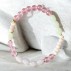 Armbånd - Friihof + Siig - m/ rosa, guld perlemorfarvede perler