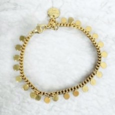 Armbånd - Friihof + Siig Guld - Guld m/ små ringe