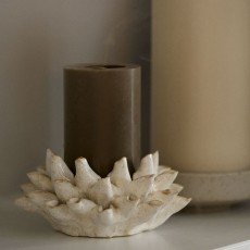Lysestage "NATUNA" råhvid - Nordal Dia: 16