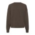 Sweatshirt "SuzieSZ" brun m/ poetry tekst - Saint Tropez
