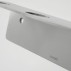 Flaskeholder m/ 3 huller i børstet sølv finish - Meraki L: 23