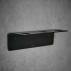 Flaskeholder med 3 huller, sort finish - Meraki