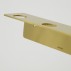 Flaskeholder m/ 3 huller i børstet messing finish - Meraki L: 23