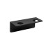 Flaskeholder m/ 2 huller i sort finish - Meraki L: 14,5
