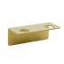 Flaskeholder m/ 2 huller i børstet messing finish - Meraki L: 14,5