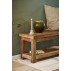 Bænk UNIKA m/ hylde under - Ib Laursen L: 120 cm